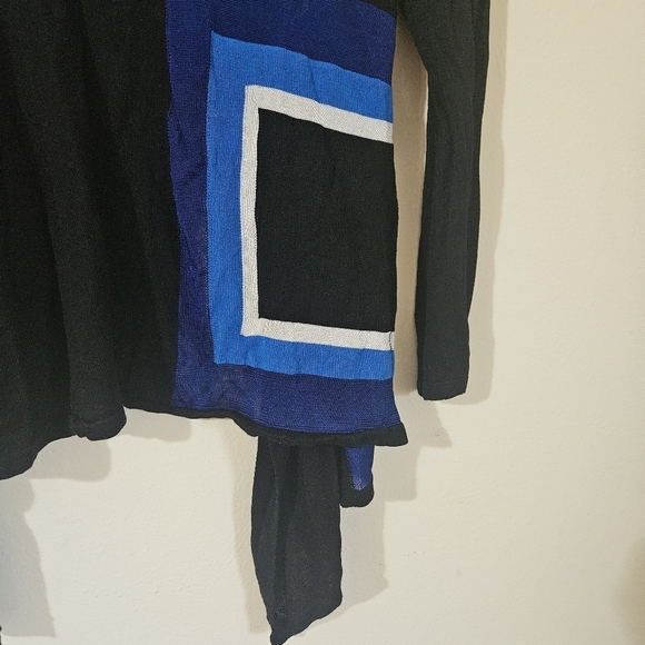 INC Patterned Waterfall Cardigan - Picture 5 of 6